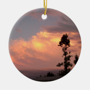 Ornement commémoratif du coucher du soleil