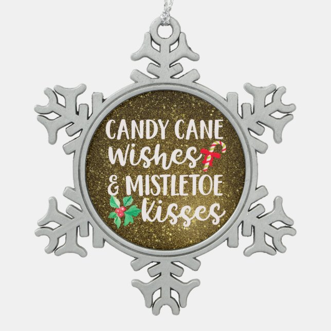 Ornement commémoratif en étain - Souvenir de vacan (Devant)