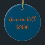 Ornement côtier oublié de la Balise en céramique<br><div class="desc">Style : Céramique Circle Ornament Apportez beaucoup plus de joie de vacances à votre arbre avec un ornement céramique personnalisé. Ajoutez vos photos préférées, images et messages personnels sur les 2 faces de l'ornement. Un brin de fil doré permet d'afficher ce magnifique souvenir facilement. Dimensions : Diamètre : 2, 87"...</div>