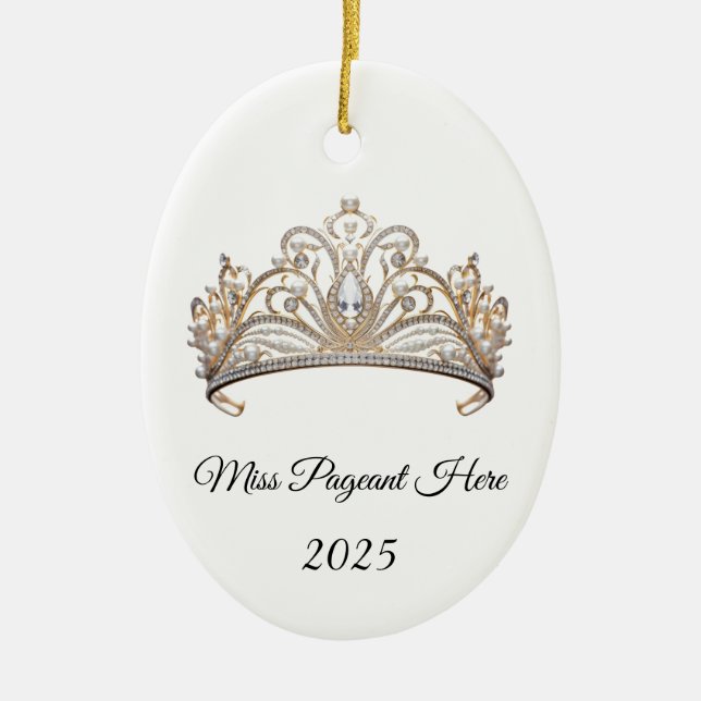 Ornement Couronne de Princesse (Devant)
