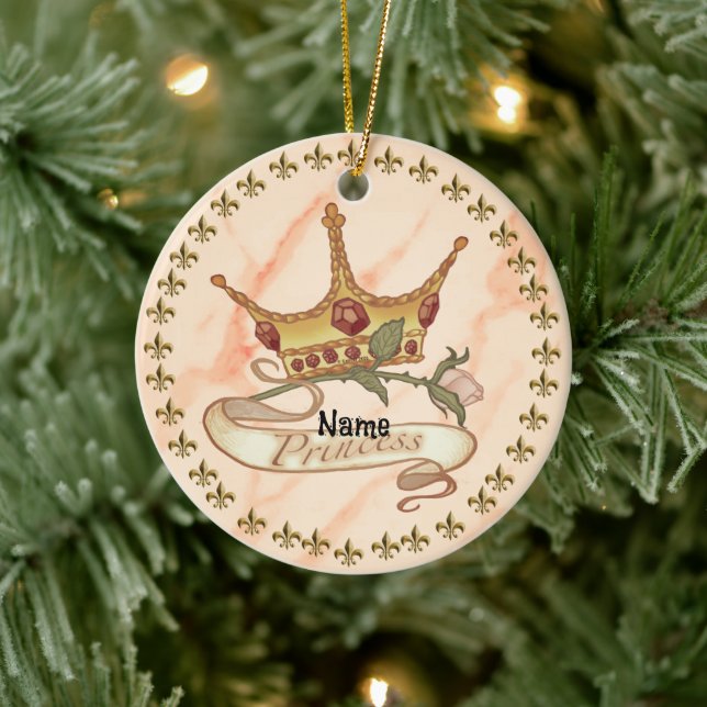 Ornement Couronne de Princesse (Arbre)