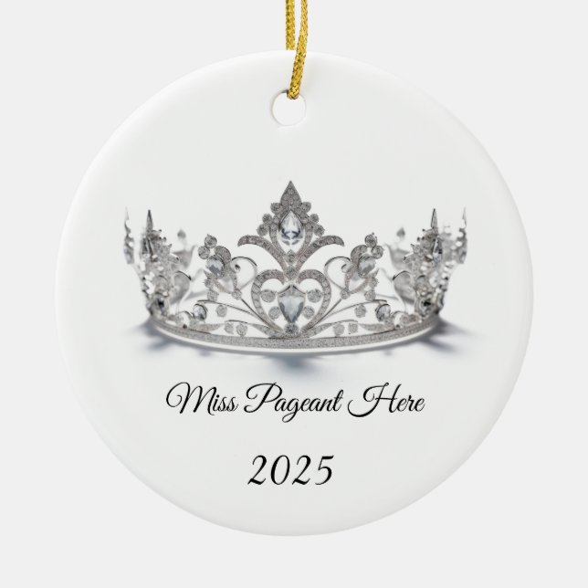 Ornement Couronne de Princesse (Devant)