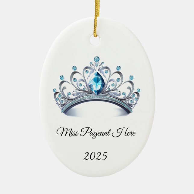 Ornement Couronne de Princesse (Devant)