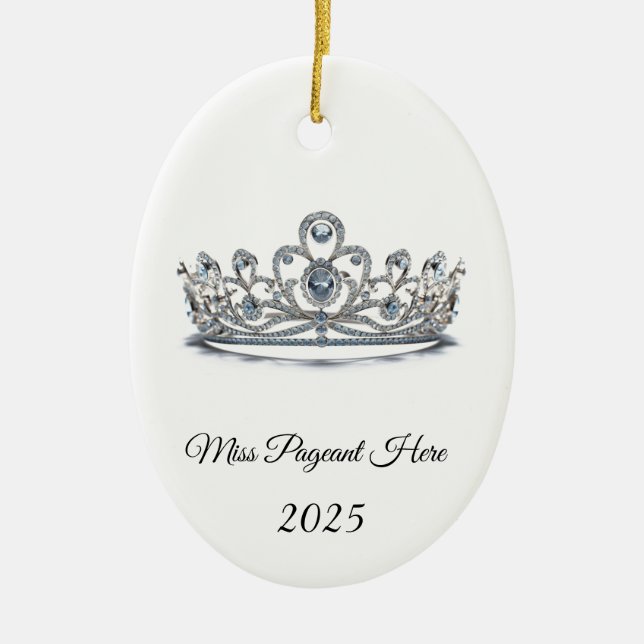 Ornement Couronne de Princesse (Devant)