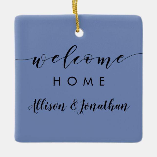 Ornement d'agent immobilier, étiquette de cadeau (Devant)