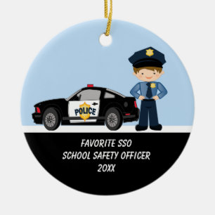 Ornement d'agente de la sécurité scolaire