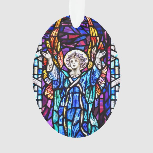 Ornement d'ange coloré (dos)