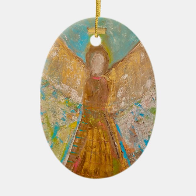 ORNEMENT D'ANGE OR - ARTalli (Devant)