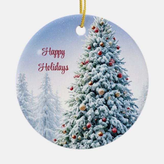 Ornement d'arbre de Noël (Devant)