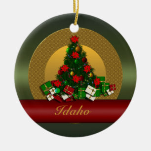 Ornement d'arbre de Noël de l'Idaho