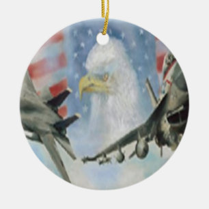 Ornement d'avions militaires américains