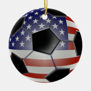 Ornement de ballon de football des USA