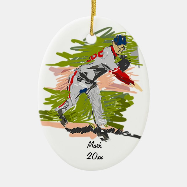 Ornement de base-ball (Devant)
