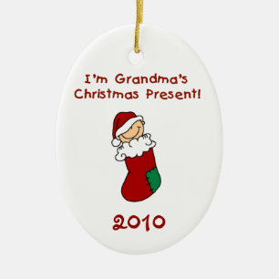 Ornement de bébé du cadeau de Noël de la