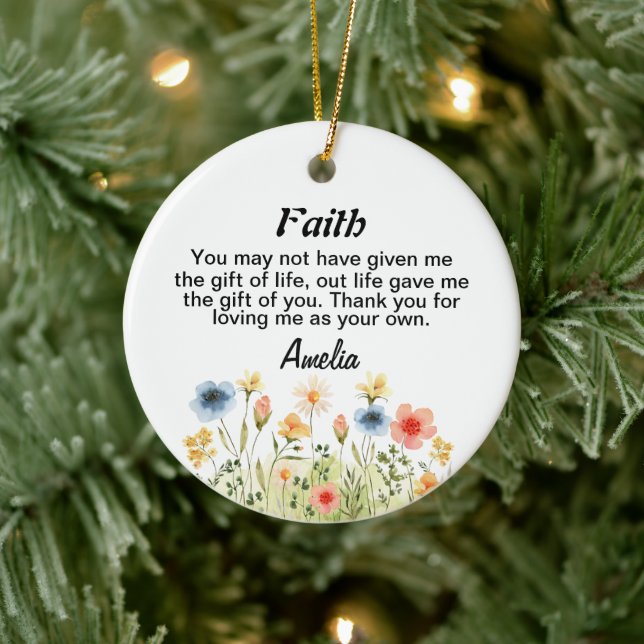 Ornement de belle-famille, Cadeau Mariage, marié 2 (Arbre)