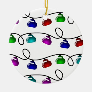 Ornement de bordage de lumières de Noël
