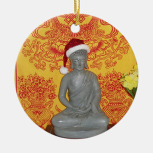 Ornement de Bouddha Père Noël