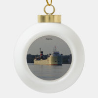 Ornement de boule d'Alpena ou de flocon de neige