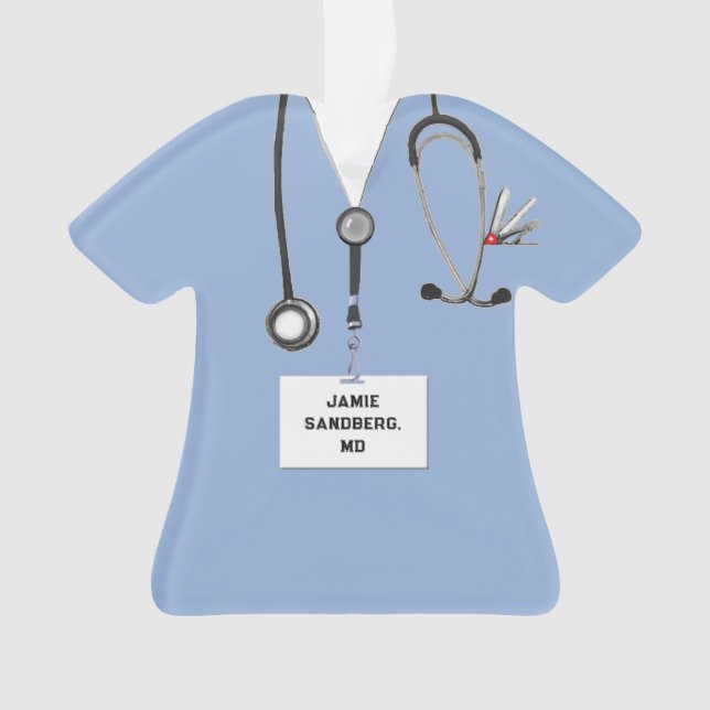 Ornement de Cadeau de Docteur Créatif (devant)