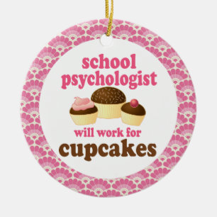 Ornement de cadeau de psychologie d'école