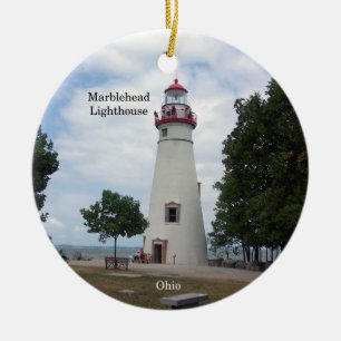 Ornement de cercle de phare de Marblehead