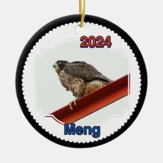 Ornement de cercle en céramique Meng 2024