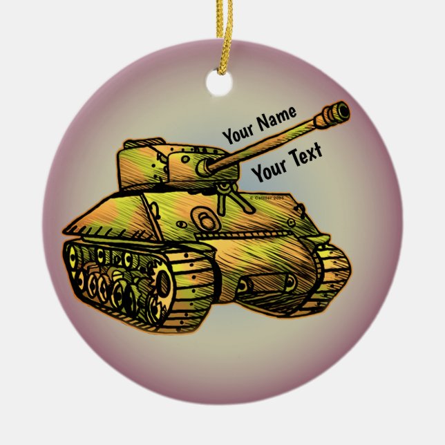 Ornement de char militaire (Devant)