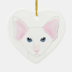 Ornement de chat Oriental Shorthair
