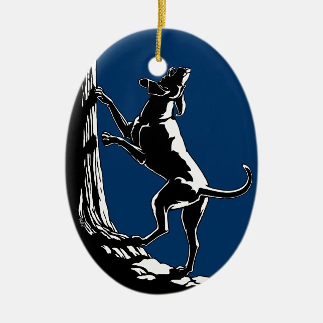 Ornement de chien de chien sur mesure décoration d (Devant)