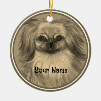 Ornement de chien Rondo Pekingese