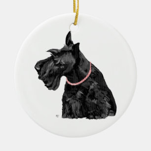 Ornement de chien Scottie