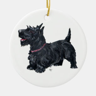 Ornement de chien Scottie