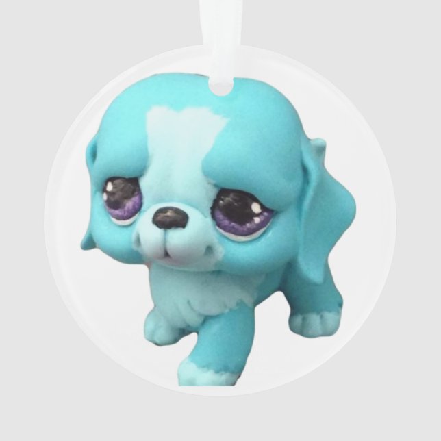 Ornement de chien St. Bernard (dos)