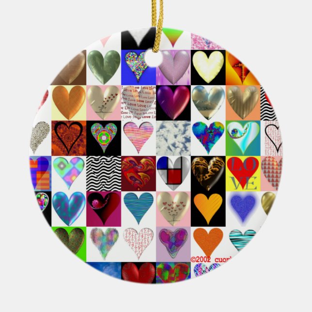 Ornement de coeur (Devant)