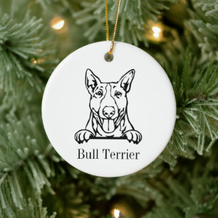 Ornement de compagnie personnalisé pour chien Bull