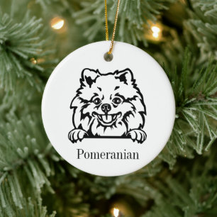 Ornement de compagnie personnalisé pour chien Pomé