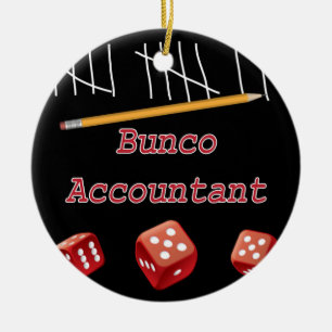 Ornement de comptable de Bunco