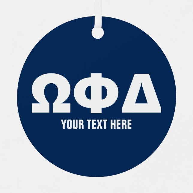 Ornement de conservation de fraternité avec photo  (Recto)