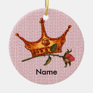 Ornement de Couronne de Rose 