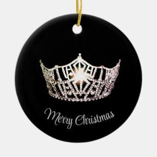 Ornement de couronne de style Miss America
