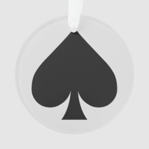 Ornement de coutume de joueur de carte