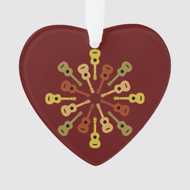 Ornement de coutume d'ukulélé (devant)