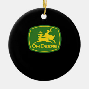 Ornement de design moderne minimal Oh Deer