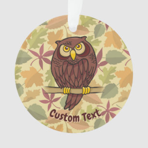 Ornement de dessin de hibou