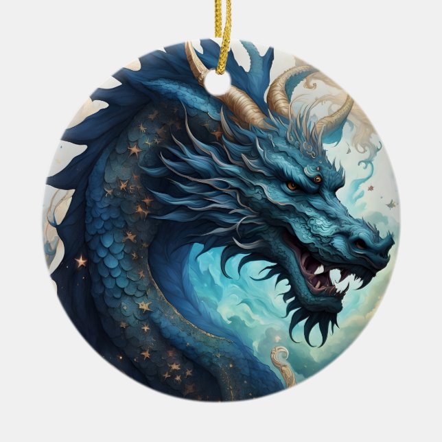 ornement de dragon des nuages (Devant)