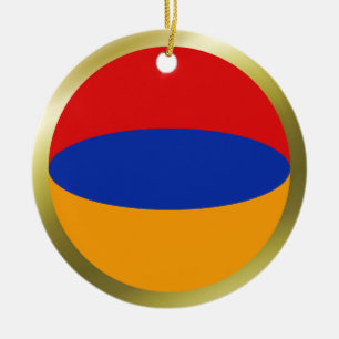 Ornement de drapeau d'Arménie