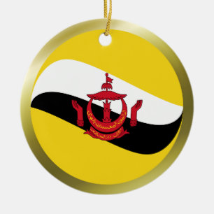 Ornement de drapeau de Brunei
