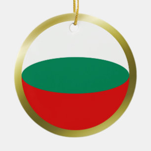 Ornement de drapeau de Bulgarie