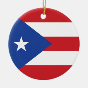 Ornement de drapeau de Porto Rico