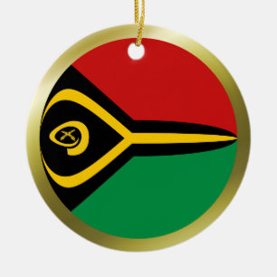 Ornement de drapeau de Vanuatu